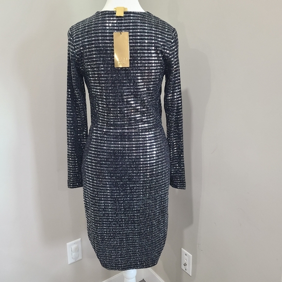 H&M BRAND NEW SPARKLE DRESS SIZE 4 - Picture 6 of 9